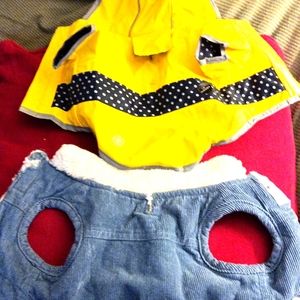 Doggie jacket two of them